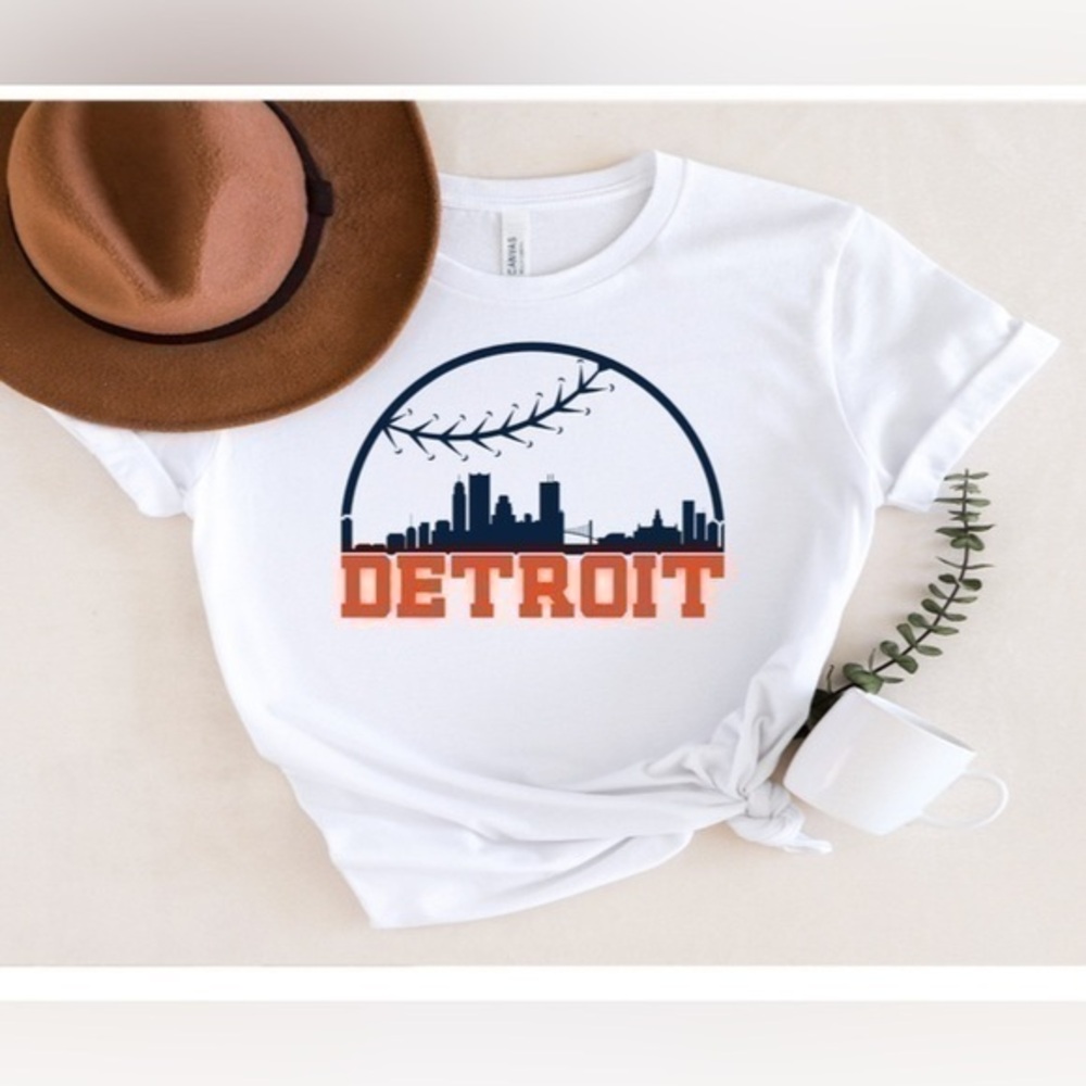 Detroit Tigers Skyline Tee